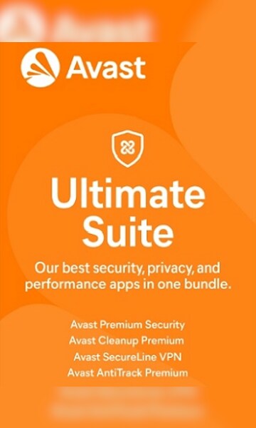 Avast Ultimate 3 Devices 1 Year