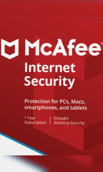 McAfee Internet Security 5 Devices, 1 Year