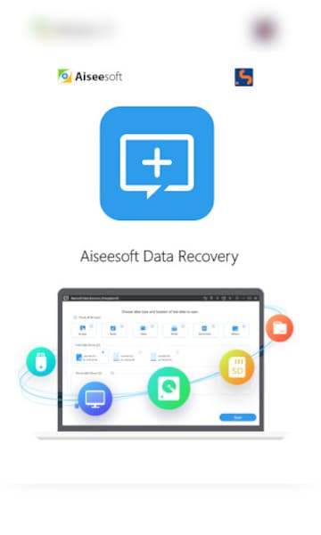 Aiseesoft Data Recovery (1 PC, 1 Year)