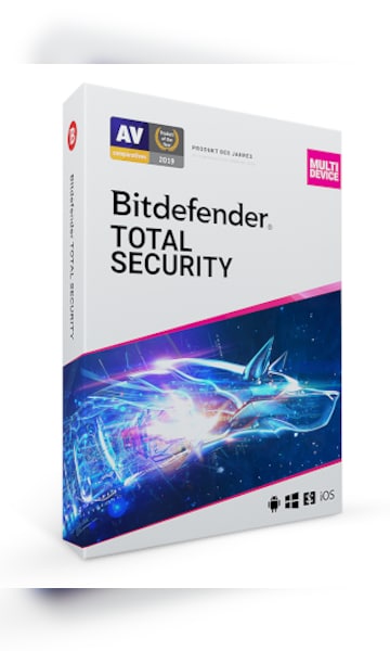 Bitdefender Total Security (PC, Android, Mac, iOS) (5 Devices, 3 Months)