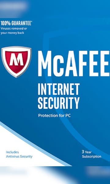 McAfee Internet Security 1 PC 3 Years