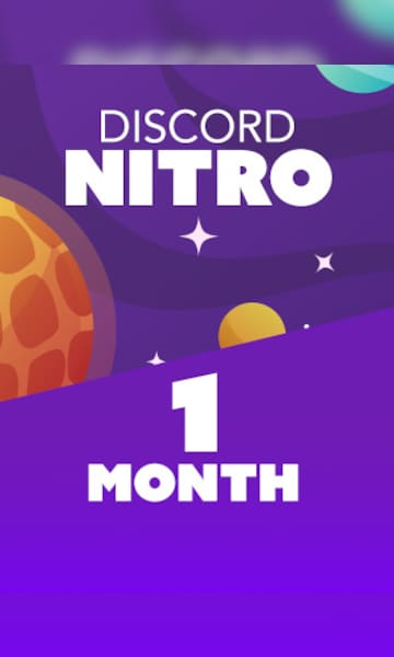 Discord Nitro 1 Month