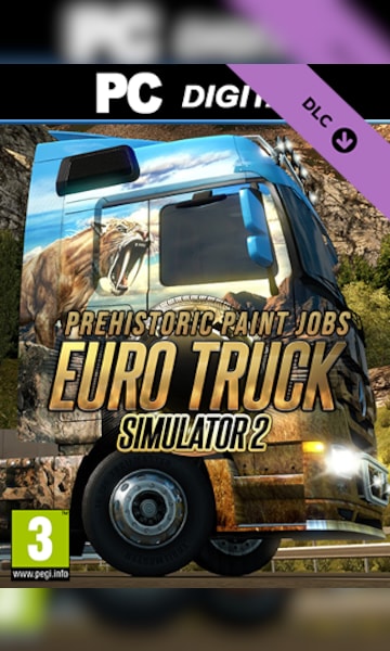 Euro Truck Simulator 2 - Prehistoric Paint Jobs Pack