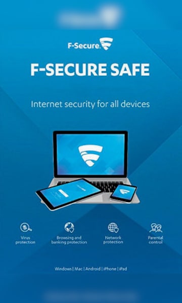 F-Secure Internet Security (formerly SAFE) (PC, Android, Mac) - 1 Device, 1 Year