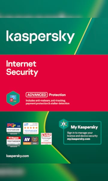 Kaspersky Internet Security 2021 1 Device 1 Year Kaspersky