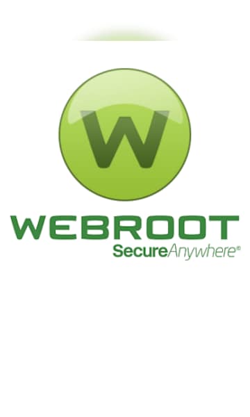 Webroot SecureAnywhere AntiVirus 1 Device 1 Year