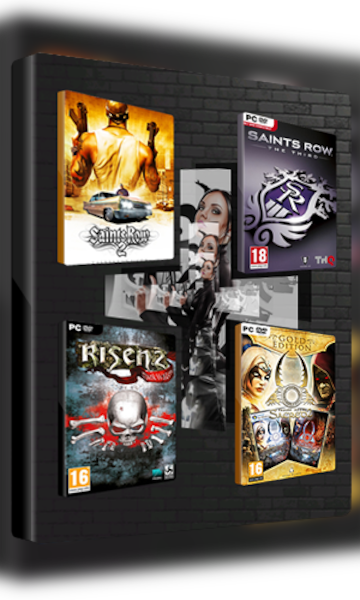 Saints Row 2 + Saints Row: The Third + Risen 2: Dark Waters + Sacred 2: Gold BUNDLE