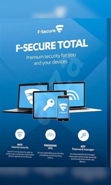 F‑Secure Total (PC, Android, Mac) 3 Users, 1 Year